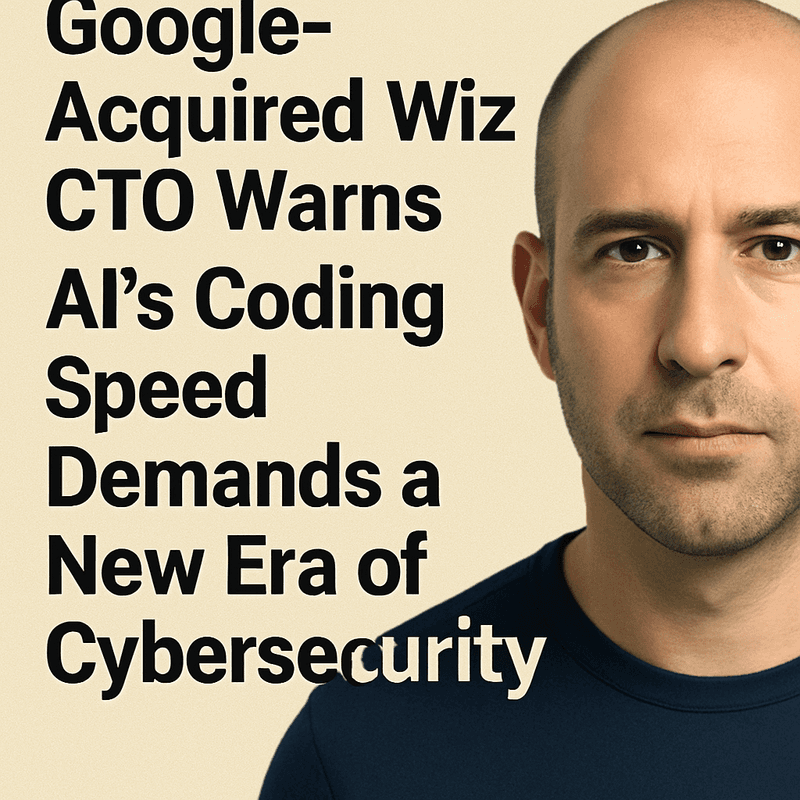 Google-Acquired Wiz CTO Warns: AI&apos;s Coding Speed Demands a New Era of Cybersecurity
